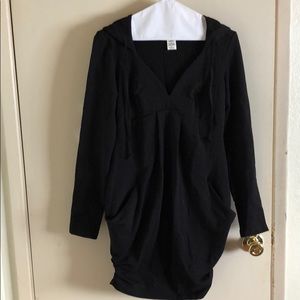 Miss Sixty low cut hooded dress